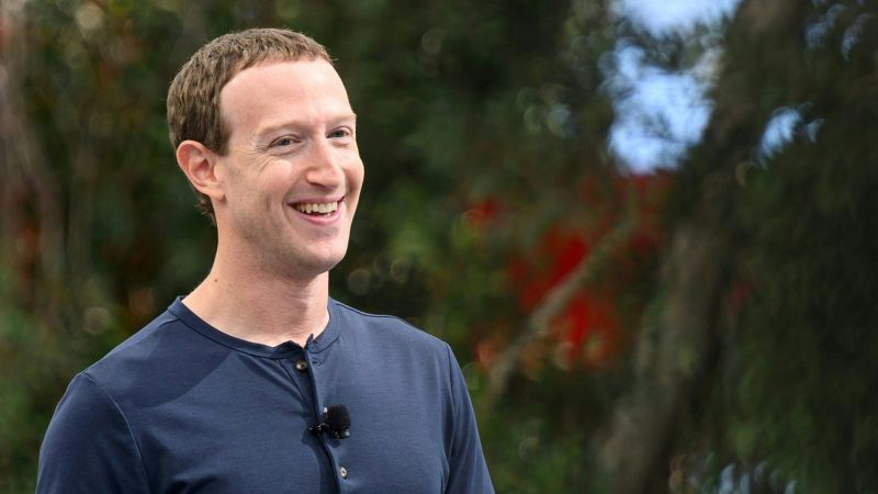 Mark Zuckerberg ha guadagnato 28 miliardi di dollari questa mattina dopo che le azioni Meta hanno raggiunto un livello record
