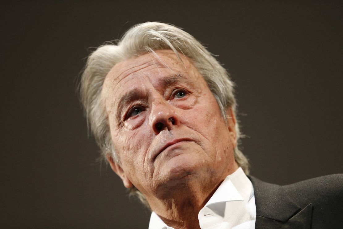 Alain Delon, seen at the 2013 Cannes Film Festival.