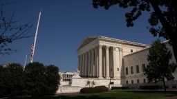A view of the US Supreme Court on October 2, 2023 in Washington, DC.