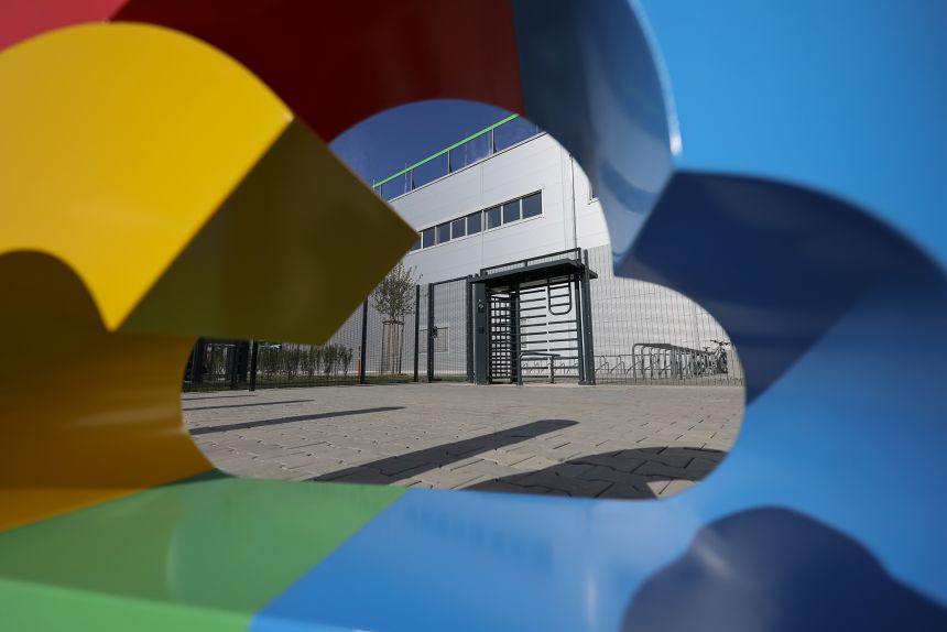 A Google Cloud data center in Hanau, Germany, on October 6, 2023. Google parent Alphabet increased its capital expenditures for 2025 to $85 billion because of demand for its cloud products.