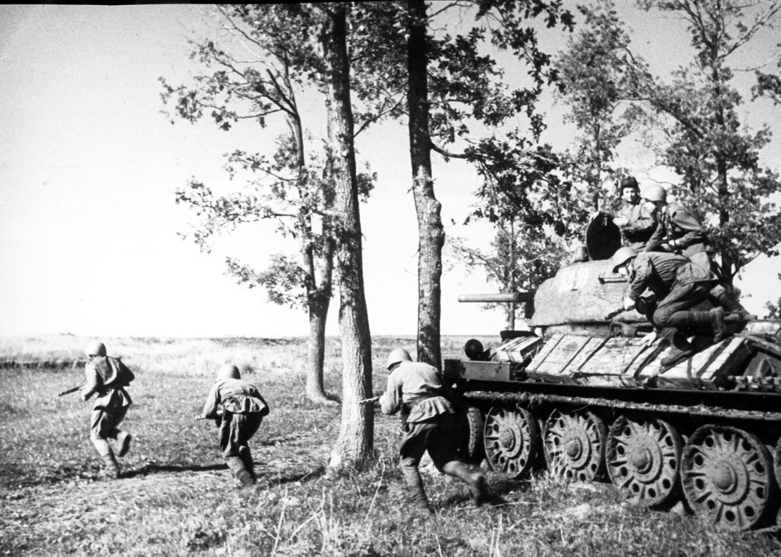 Battle of Kursk bulge, July 1943.