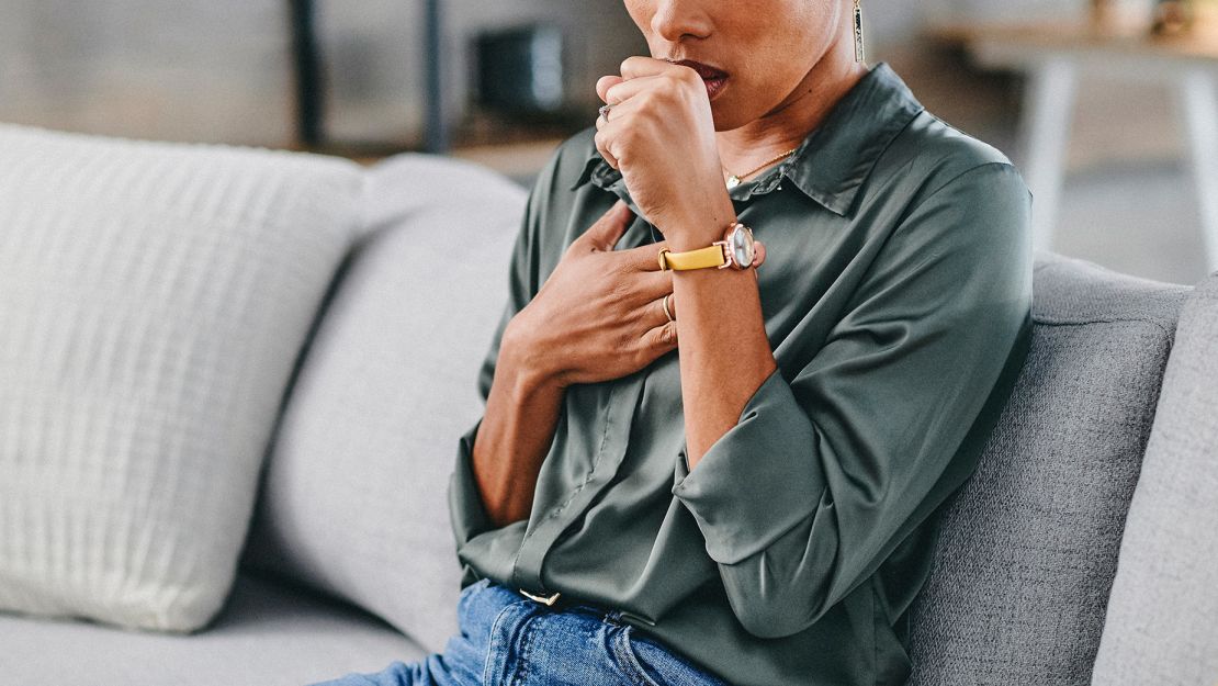 With a cold, a cough may last up to two weeks, the CDC says, but some people who experience viral illnesses may have a cough that lasts several weeks.