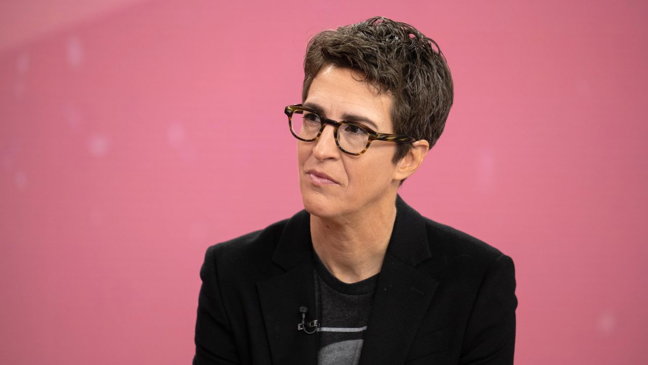 TODAY -- Pictured: Rachel Maddow on Monday, October 16, 2023