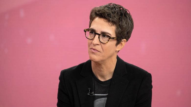 TODAY -- Pictured: Rachel Maddow on Monday, October 16, 2023 -- (Photo by: Nathan Congleton/NBC via Getty Images)