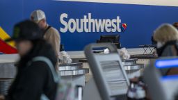 A Southwest Airlines check-in area at the Oakland International Airport in Oakland, California, US, on Tuesday, Sept. 19, 2023.