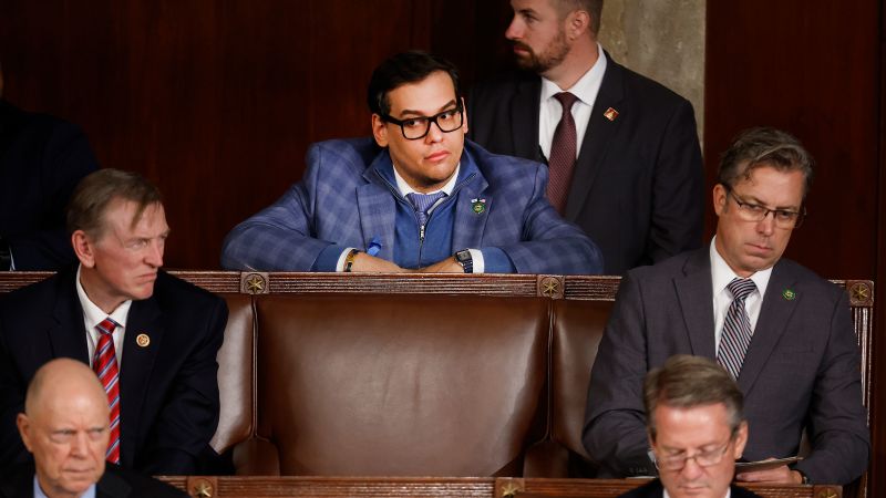 Vulnerable New York GOP House members ask Republican colleagues to vote to expel George Santos