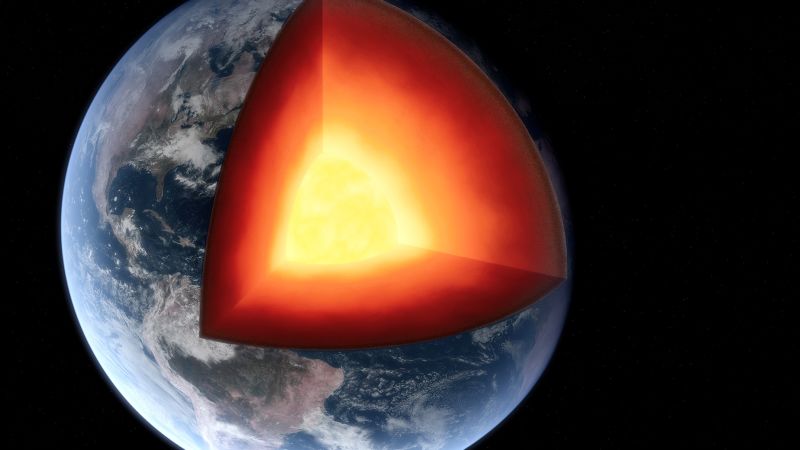 Este posibil ca miezul Pământului să fi scurs heliu de milioane de ani