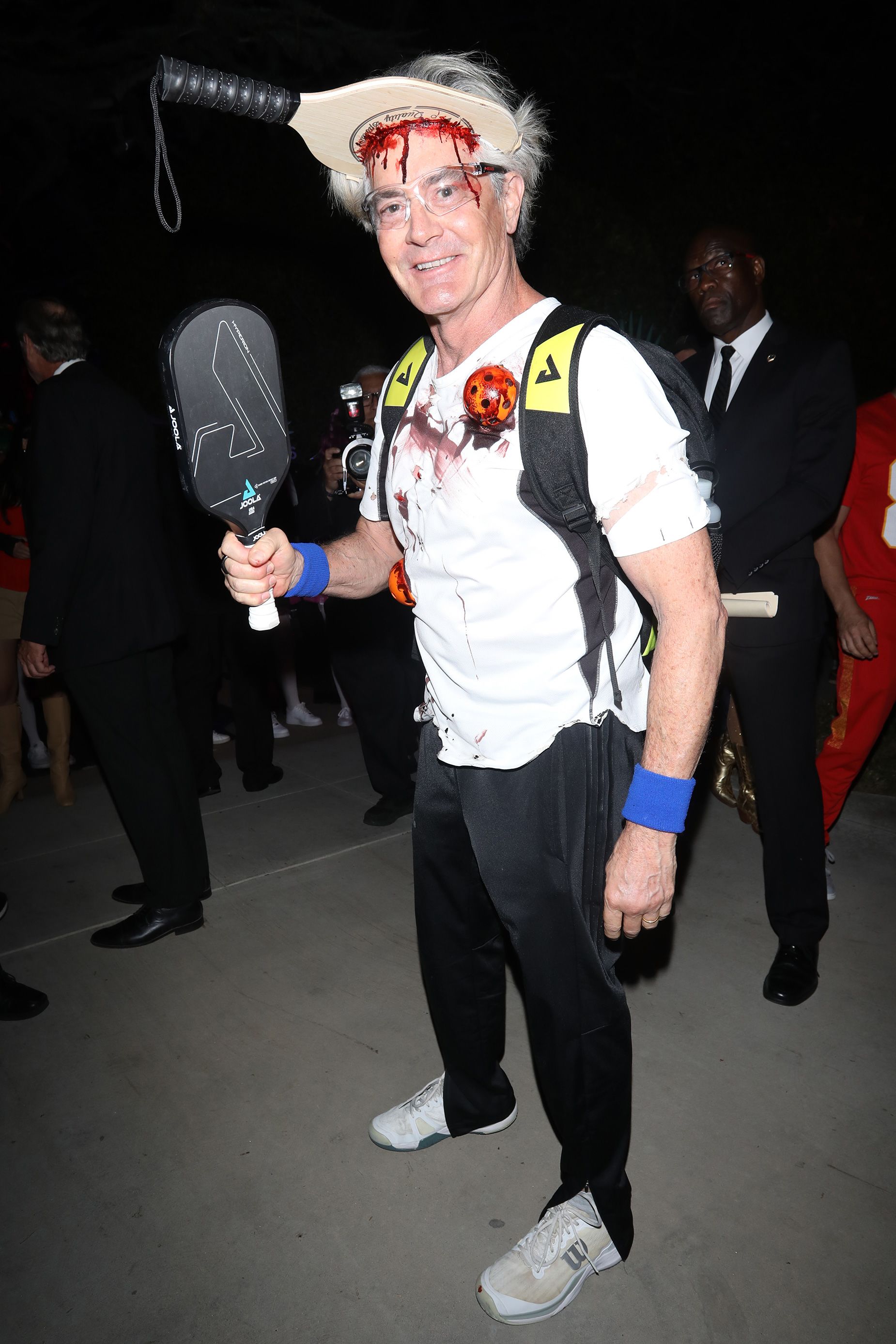 Kyle MacLachlan's pickleball match appeared to have gone dangerously wrong.