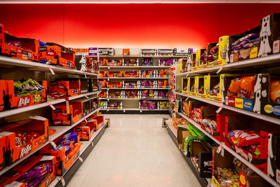 This year, Halloween shoppers are waiting longer to buy candy.