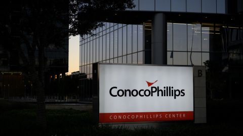 ConocoPhillips headquarters in Houston, Texas, US, on Tuesday, Oct. 31, 2023. ConocoPhillips is scheduled to release earnings figures on November 2. Photographer: Callaghan O'Hare/Bloomberg via Getty Images