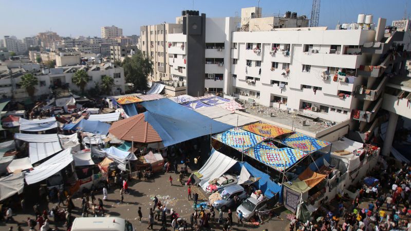 Die Vereinigten Staaten verdoppeln ihre Einschätzung der Nutzung des Gaza-Krankenhauses durch die Hamas als Kommandozentrale