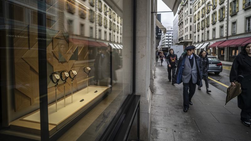 The Trump administration is lowering its mega tariffs on Switzerland | CNN Business