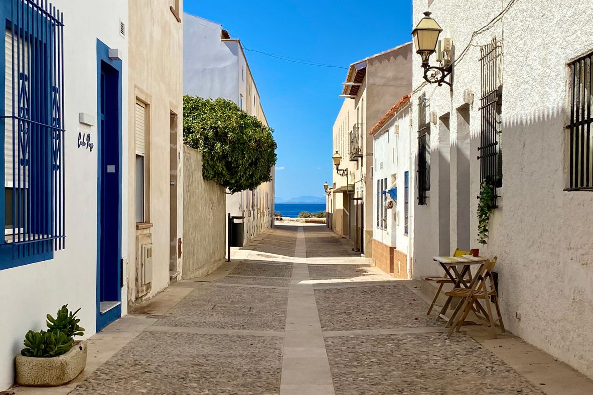 <strong>Grid:</strong> In the 18th century, the new settlement on Tabarca was planned on a precise urban grid.