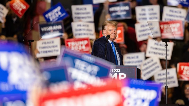 Тръмп повтаря антиимигрантската реторика на митинга в Ню Хемпшир
