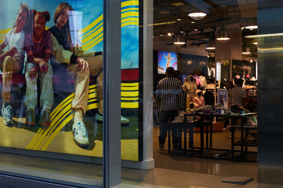 A Foot Locker store near Times Square in New York in November 2023.