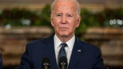 WOODSIDE, CALIFORNIA - NOVEMBER 15:  U.S. President Joe Biden delivers remarks at a news conference at the Filoli Estate on November 15, 2023 in Woodside, California. The news conference follows a meeting between Biden and Chinese President Xi Jinping during the Asia-Pacific Economic Cooperation (APEC) Leaders' week, their first since meeting at the Indonesian island resort of Bali in November 2022. (Photo by Kent Nishimura/Getty Images)