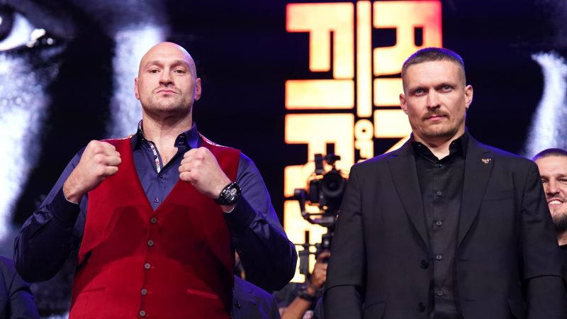 Usyk vs fury in tv