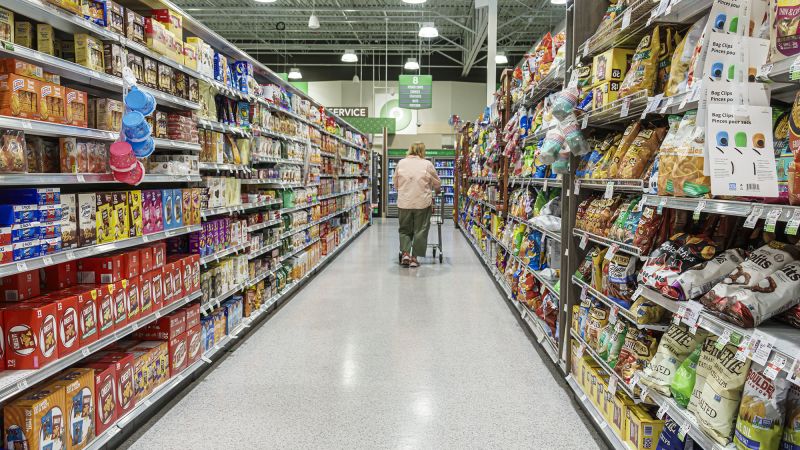 Chips and cookies have gotten too expensive. Shoppers are buying less