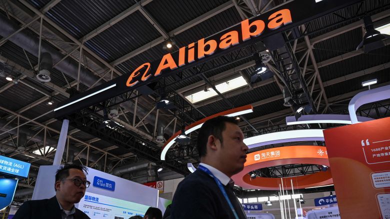 Alibaba is China's top e-commerce firm by market value.
