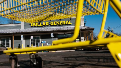 A Dollar General store in Germantown, New York, US, Thursday, Nov. 30, 2023. Dollar General Corp. is scheduled to release earnings figures on December 7.