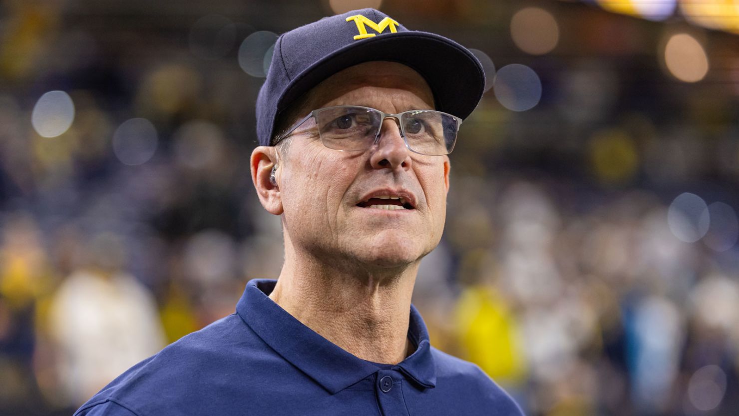 Head coach Jim Harbaugh led the Michigan Wolverines to a College Football Playoff national championship earlier this month.