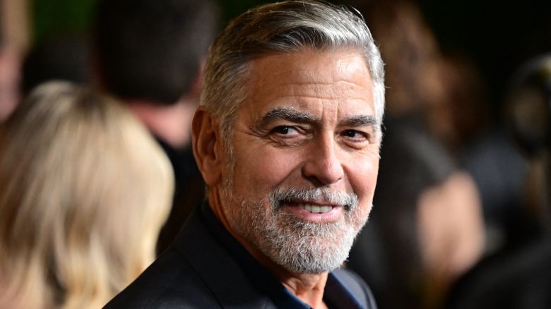 US actor George Clooney attends the LA premiere of Amazon MGM Studios' "The Boys in the boat" at the Samuel Goldwyn theatre in Beverly Hills, California, December 11, 2023. (Photo by Frederic J. BROWN / AFP)