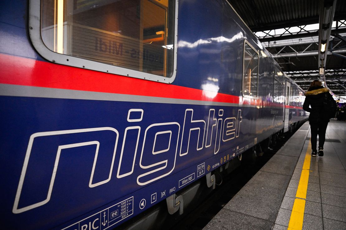 The new Nightjet service will become nightly in late 2024.