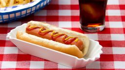 The equivalent of one medium size hot dog was associated with an increased risk of colorectal acancer and type 2 diabetes, Haile said.