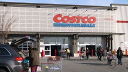 Shoppers outside a Costco store in Bayonne, New Jersey, US, on Saturday, Dec. 9, 2023.