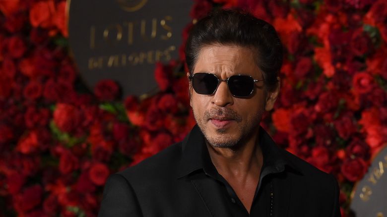 Bollywood actor Shah Rukh Khan in Mumbai on December 21, 2023.