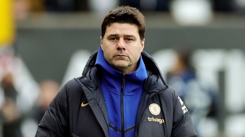 WOLVERHAMPTON, ENGLAND - DECEMBER 24: Mauricio Pochettino, Manager of Chelsea looks on prior to the Premier League match between Wolverhampton Wanderers and Chelsea FC at Molineux on December 24, 2023 in Wolverhampton, England. (Photo by David Rogers/Getty Images)