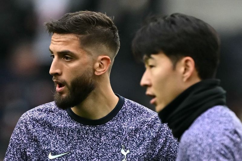 Hình ảnh Son Heung-min và Rodrigo Bentancur