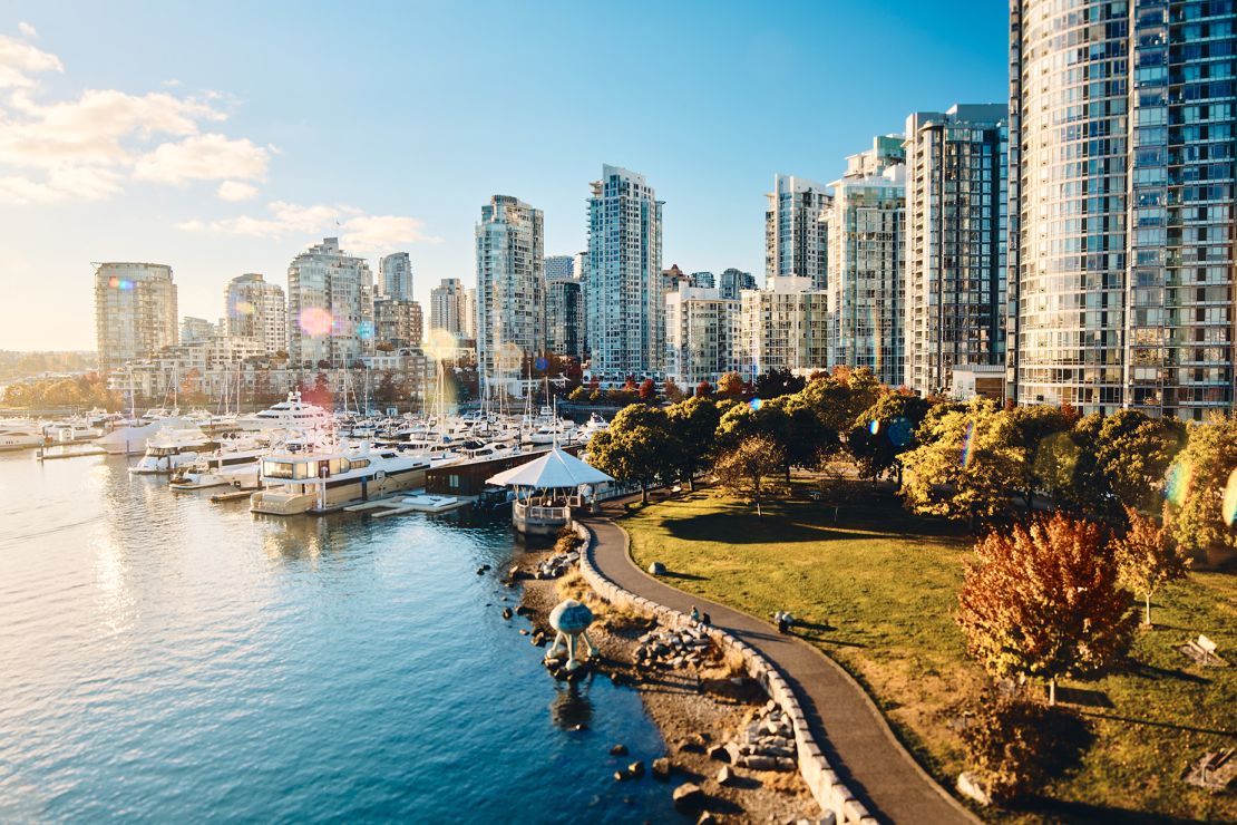 Vancouver ranks No. 7 on this year's list.