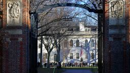 Cambridge, MA - January 2: The entrance to Harvard Yard.