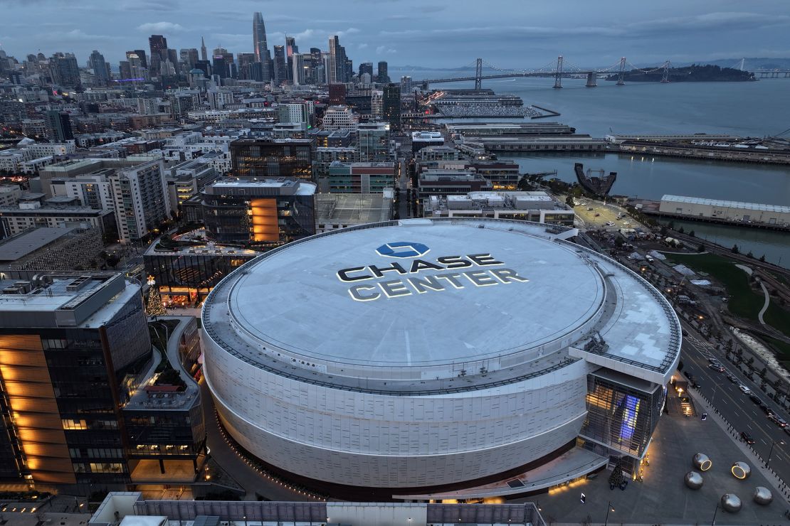 The Chase Center in San Francisco.