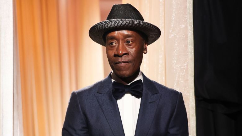 Don Cheadle at the 81st Golden Globe Awards held at the Beverly Hilton Hotel on January 7, 2024 in Beverly Hills, California. (Photo by Christopher Polk/Golden Globes 2024/Golden Globes 2024 via Getty Images)