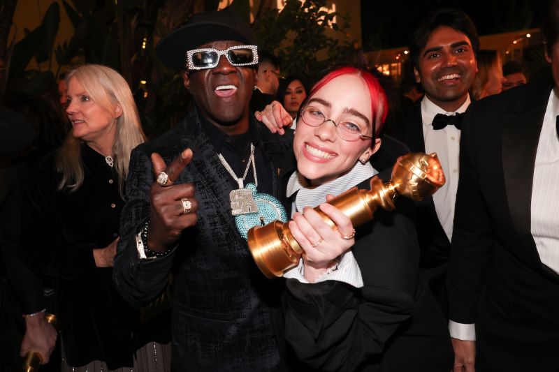 Flavor Flav and Billie Eilish.