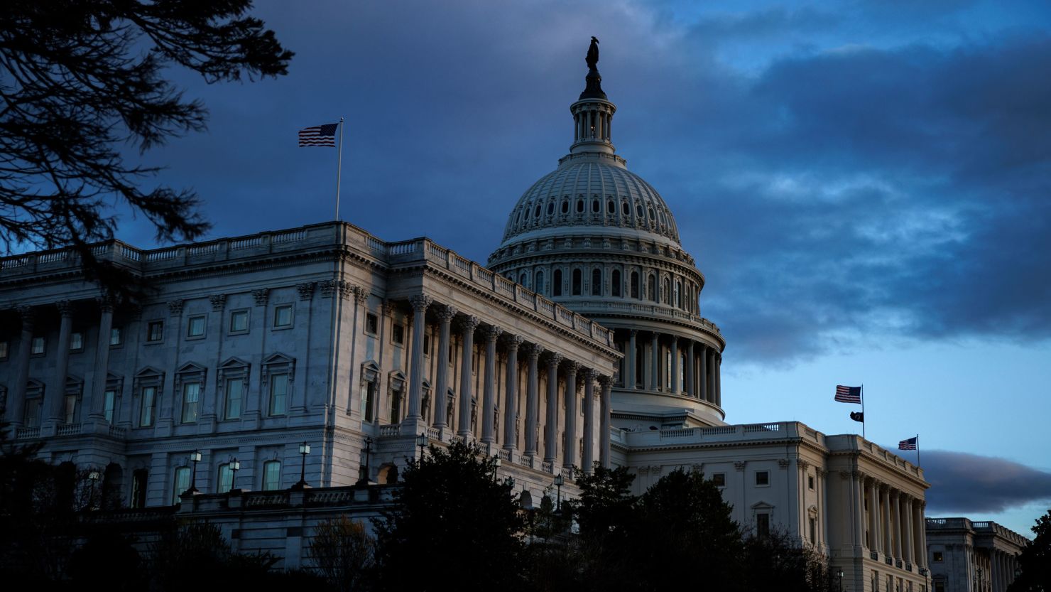 The US Capitol Building is seen on January 10, in Washington, DC. 