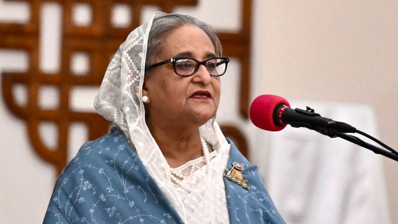 Ousted Bangladesh Prime Minister Sheikh Hasina’s party barred from election