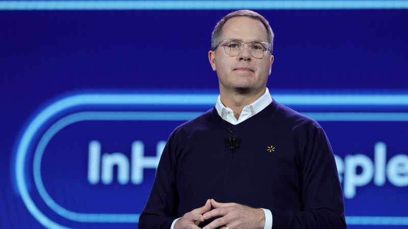 Walmart CEO Doug McMillon is stepping down