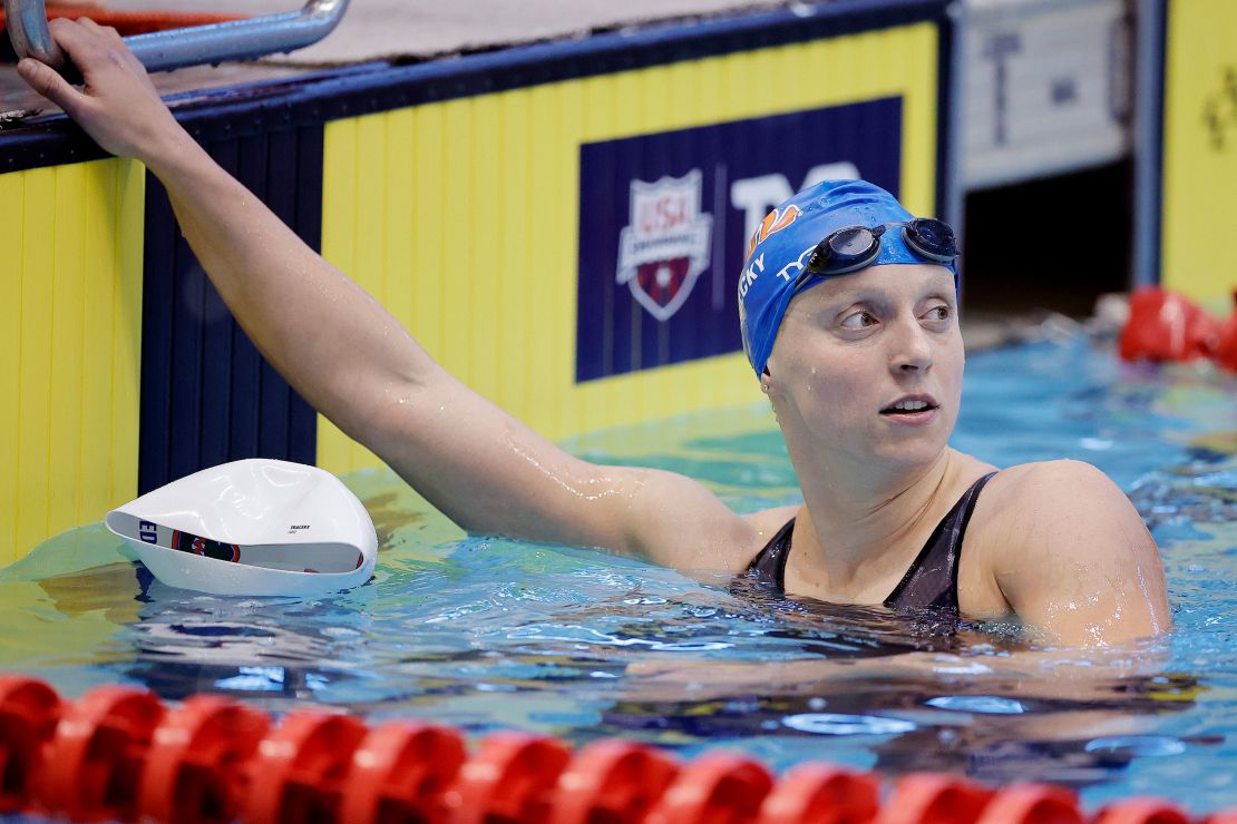 Katie Ledecky has been tipped to add to her seven Olympic gold medals in Paris.