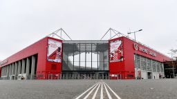 MAINZ, GERMANY - JANUARY 13: General view outside the stadium prior to the Bundesliga match between 1. FSV Mainz 05 and VfL Wolfsburg at MEWA Arena on January 13, 2024 in Mainz, Germany. (Photo by Neil Baynes/Getty Images)