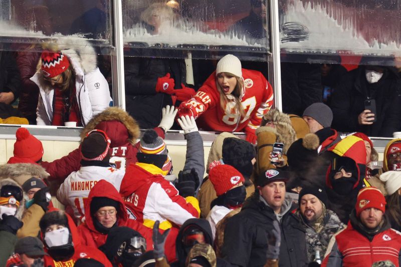 Taylor Swift has been supporting Travis Kelce for much of the season.