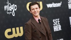 SANTA MONICA, CALIFORNIA - JANUARY 14: Tom Holland attends the 29th Annual Critics Choice Awards at Barker Hangar on January 14, 2024 in Santa Monica, California. (Photo by Matt Winkelmeyer/Getty Images for Critics Choice Association)