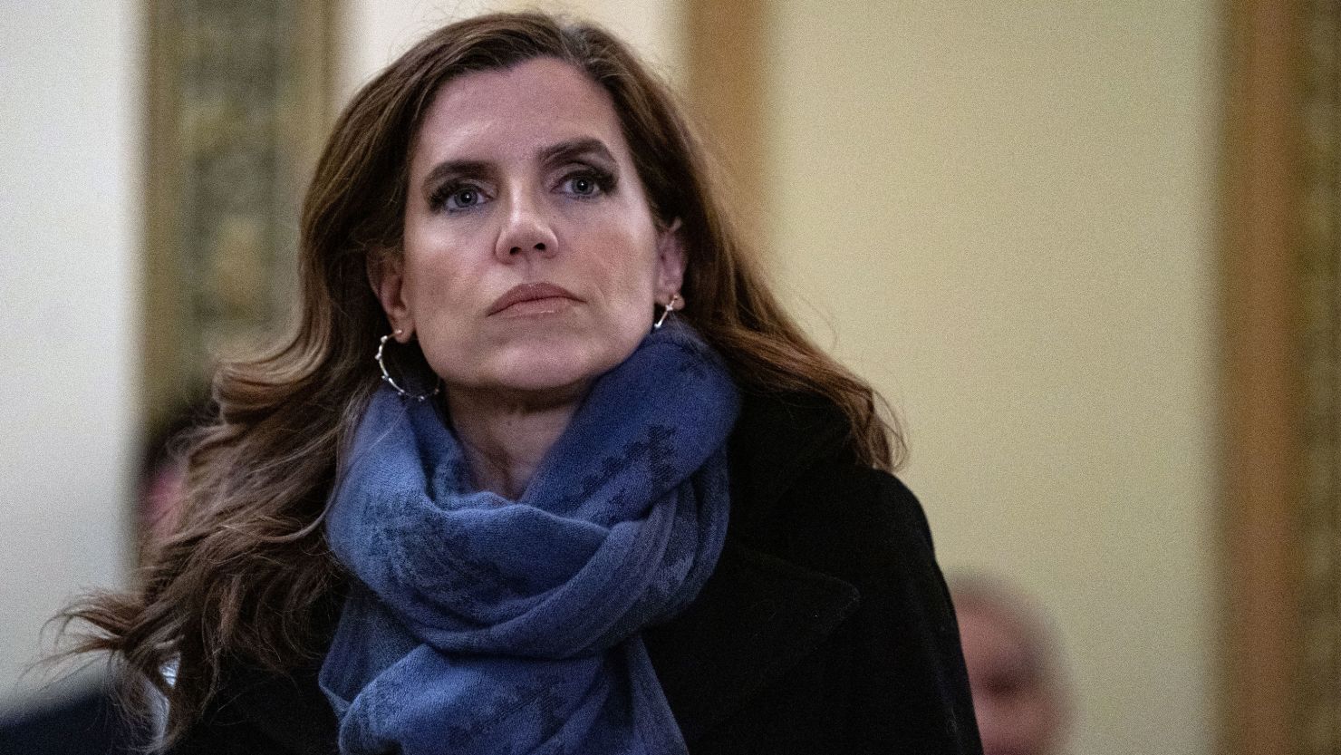 South Carolina Rep. Nancy Mace is seen at the US Capitol in Washington, DC, on January 18, 2024.