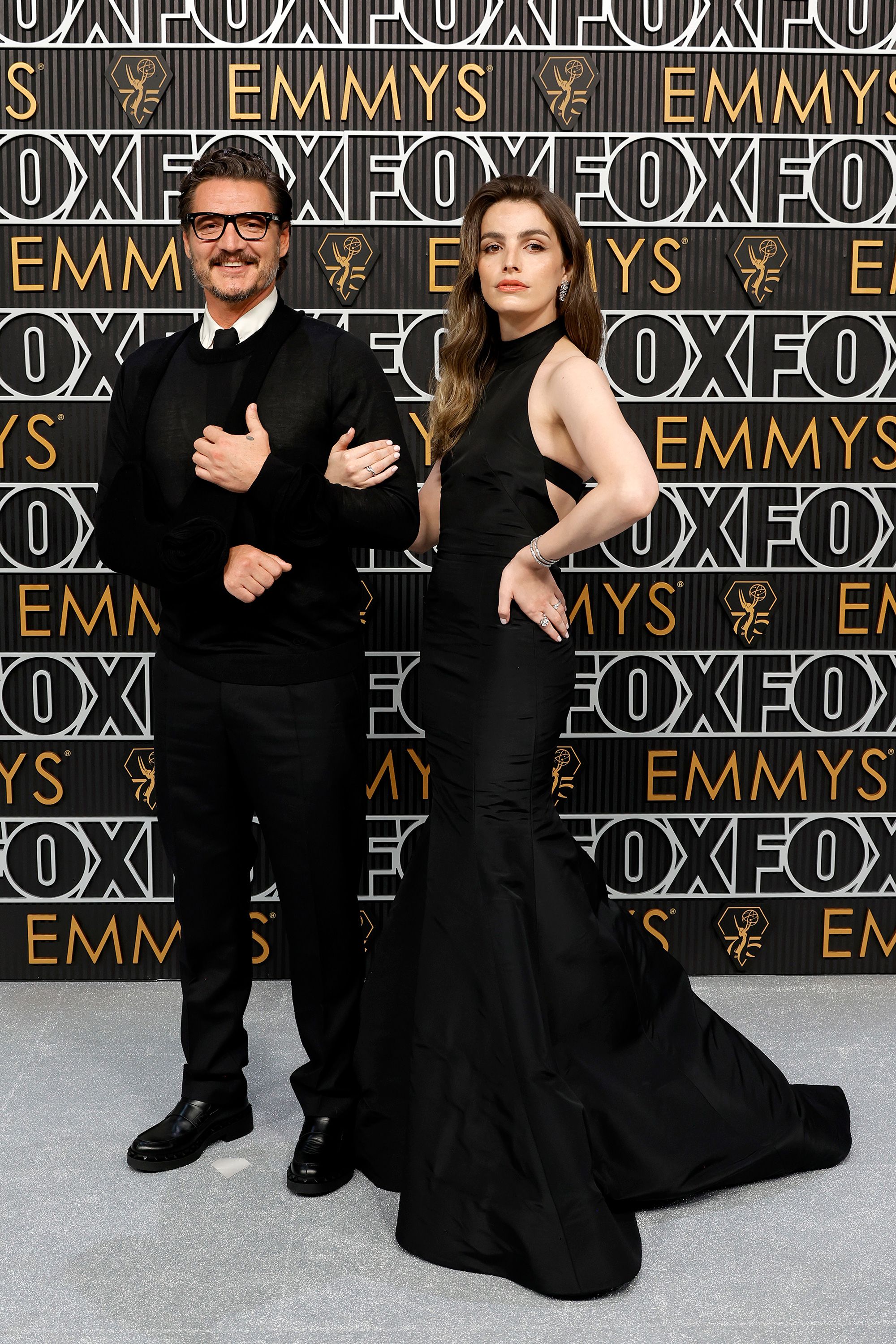 Pedro Pascal and his sister, Chilean actor Lux Pascal, both looked elegant in all-black.