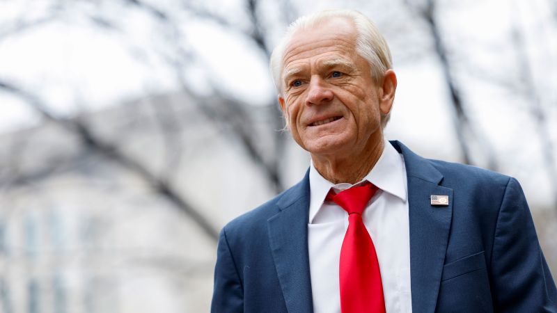ExTrump aide Peter Navarro heads to prison after historic contempt prosecution CNN ExTrump aide Peter Navarro heads to prison after historic contempt prosecution CNN