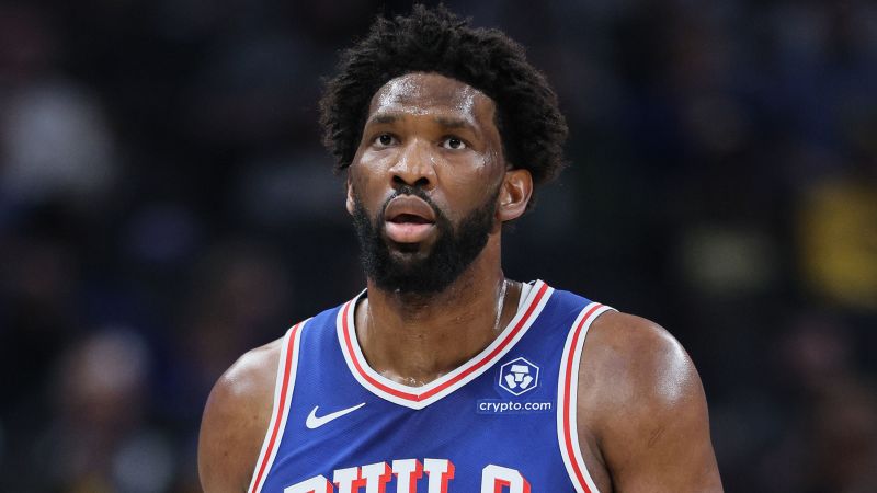 Philadelphia 76ers shut down former NBA MVP Joel Embiid for the rest of the season | CNN