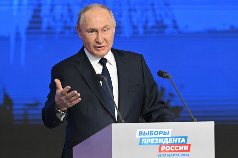 Putin Set To Sweep To Fifth Term As Russians Head To Polls For ...