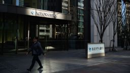 The Aozora Bank headquarters in Tokyo Japan, on February 1, 2024. The bank's shares fell over 21% after it said it had made losses on loans tied to US commercial real estate.